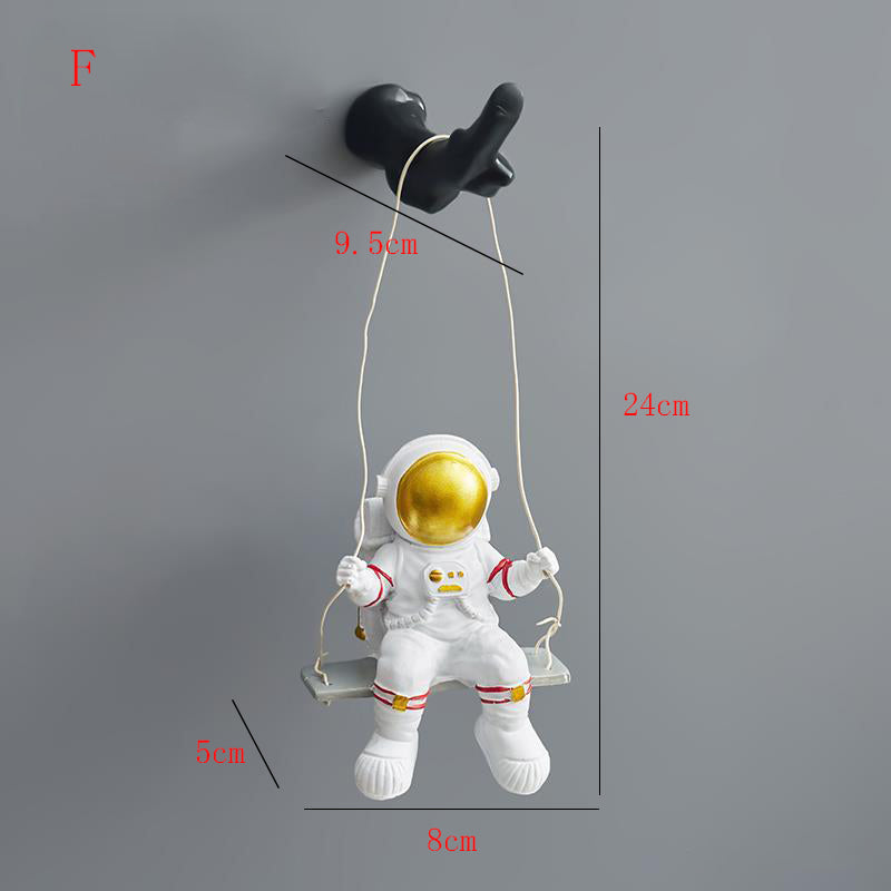 Adventure Awaits — Astronaut Wall Shelf