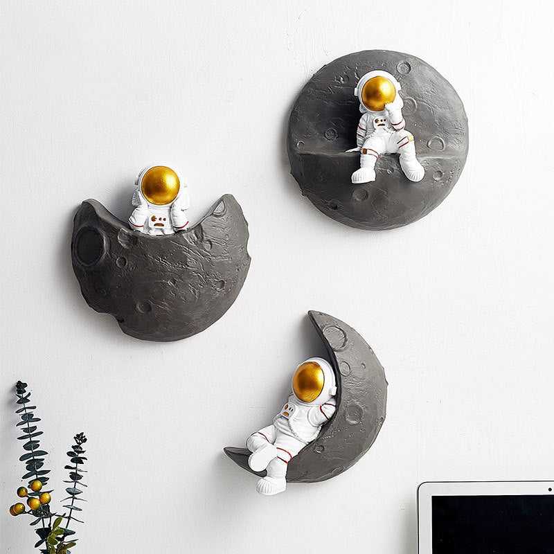 Adventure Awaits — Astronaut Wall Shelf