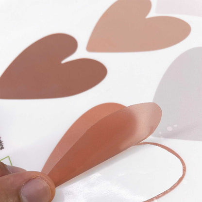 Boho Butterfly & Heart Nursery Wall Decals