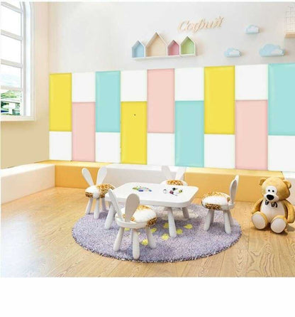SoftGuard Padded Wall Safety Tiles for Toddlers