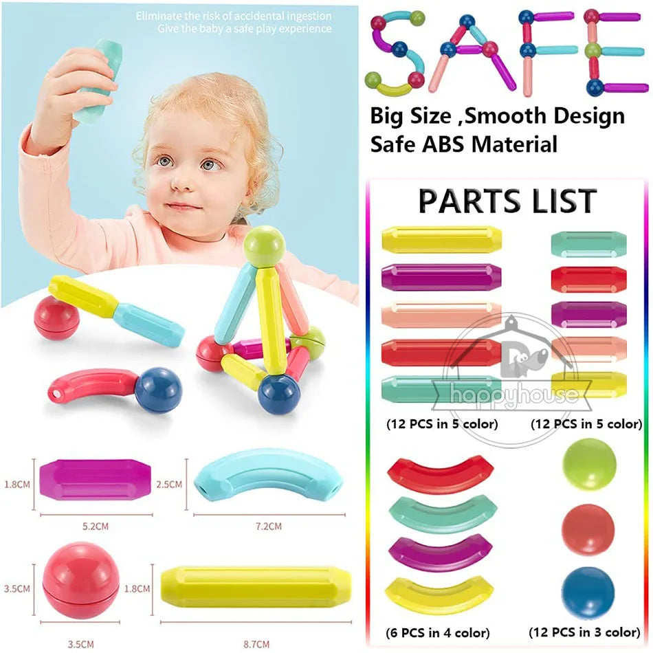 Pure Joy BuildSmart™ – Magnetic Construction Set