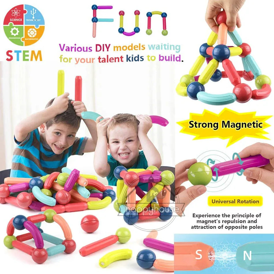 Pure Joy BuildSmart™ – Magnetic Construction Set