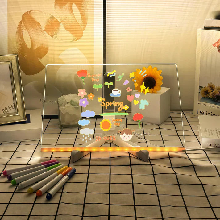 Pure Joy GlowNote™ – LED Writing & Drawing Board