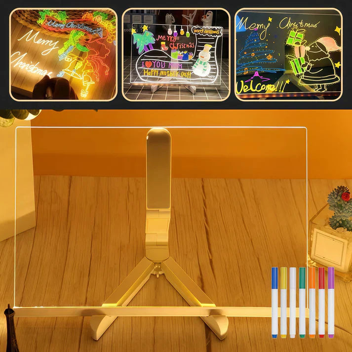 Pure Joy GlowNote™ – LED Writing & Drawing Board
