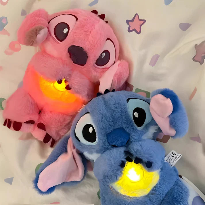 Calming Breathing Plush – Angel & Stitch Edition