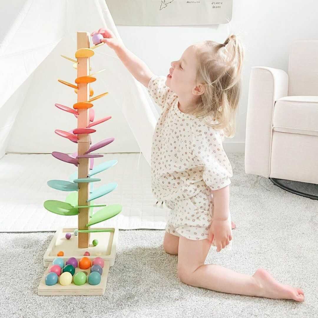Montessori Rainbow Sound Tower