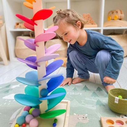 Montessori Rainbow Sound Tower