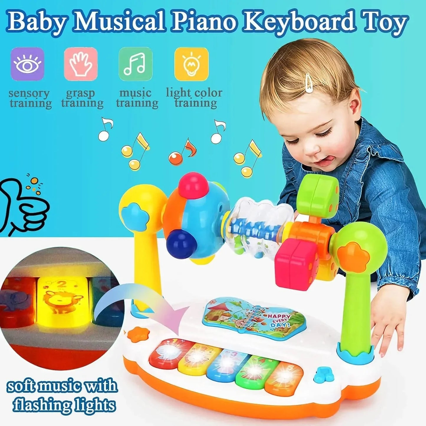 Pure Joy 3-in-1 Musical Discovery Piano