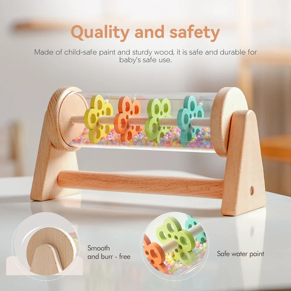 Pure Joy – Wooden Musical Rainmaker Roller