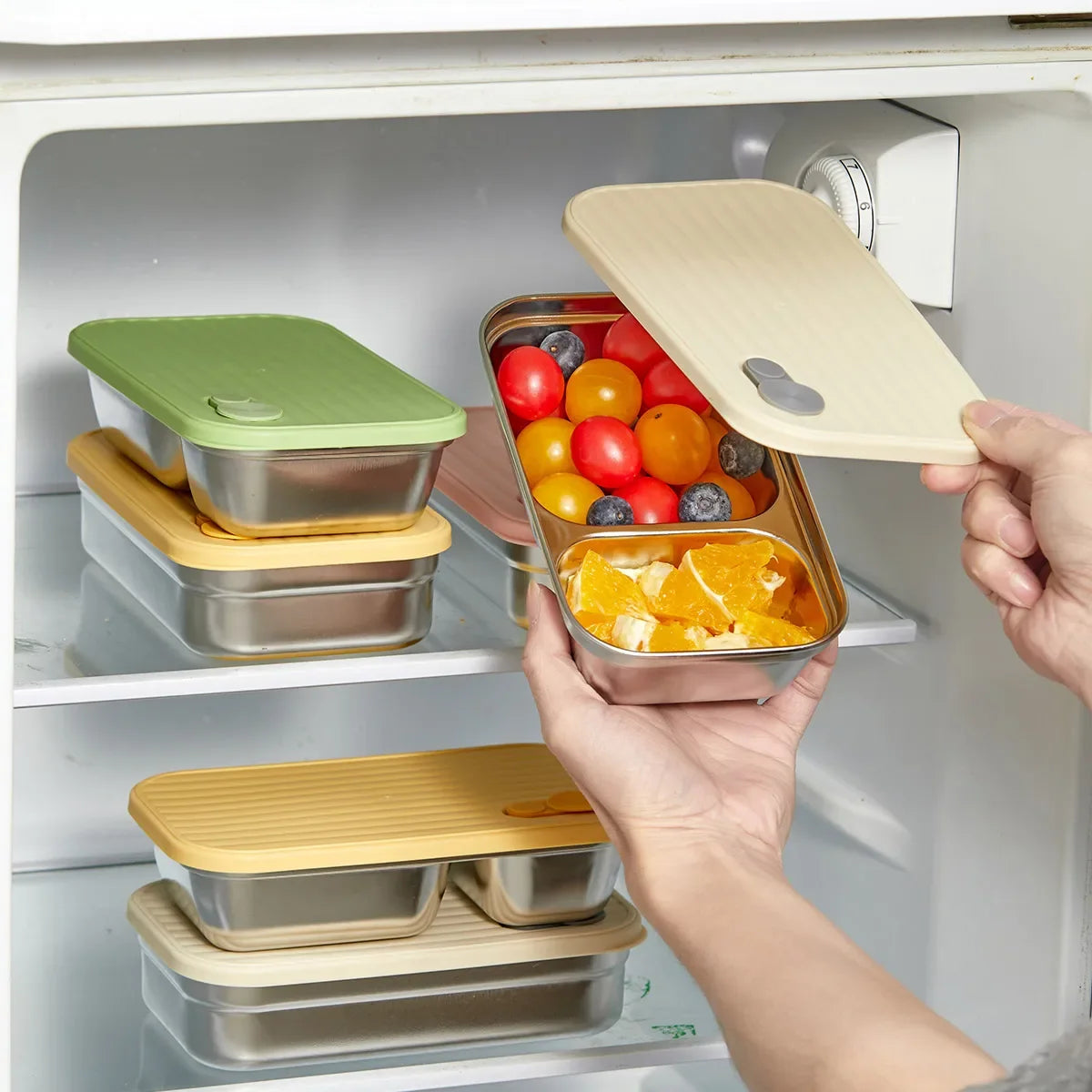 Pure Joy BentoBox™ – Stainless Steel Lunchbox for Kids (600 ml / 700 ml)