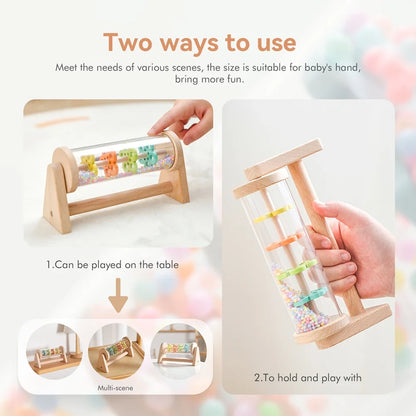 Pure Joy – Wooden Musical Rainmaker Roller