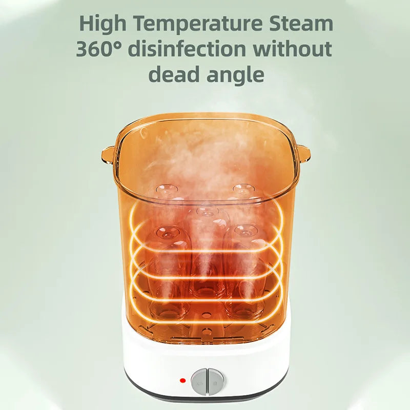 Pure Joy Steam Sterilizer™ – Compact Baby Bottle Sterilizer