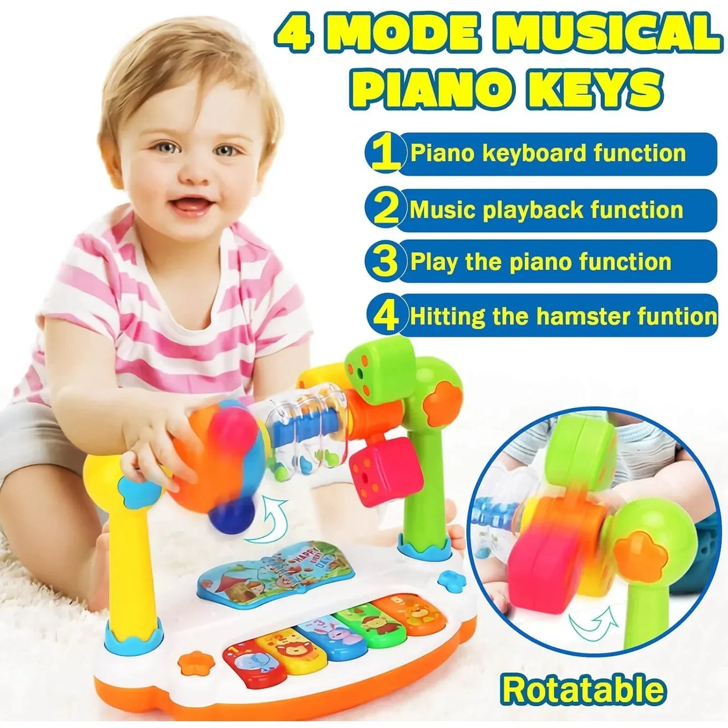 Pure Joy 3-in-1 Musical Discovery Piano