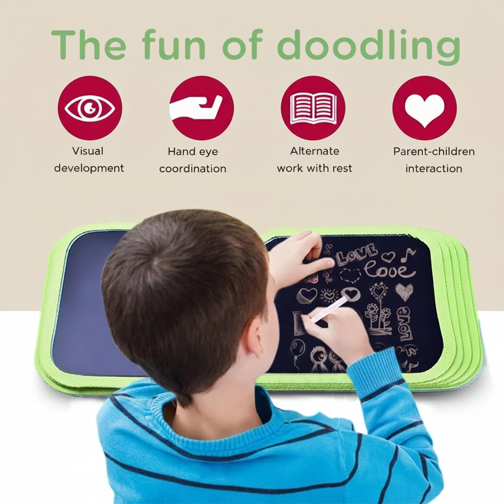 Pure Joy Magic Doodle Book – Reusable Drawing & Activity Book