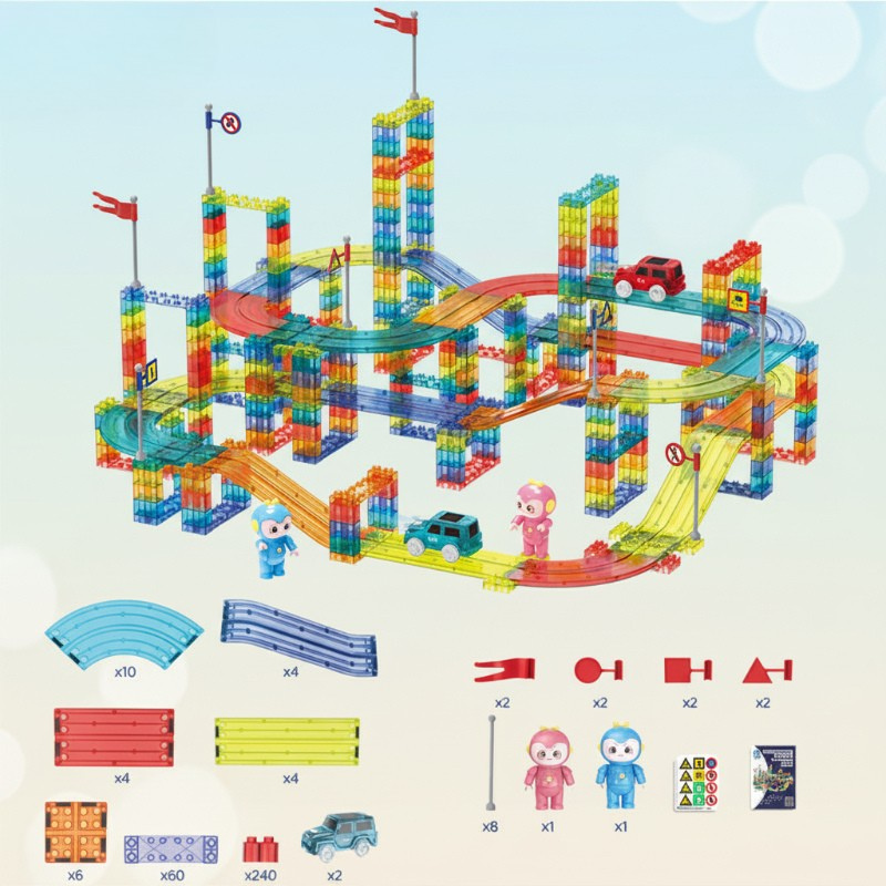 Pure Joy SmartTrack™ – Magnetic Building & Electric Track Set