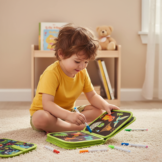 Pure Joy Magic Doodle Book – Reusable Drawing & Activity Book