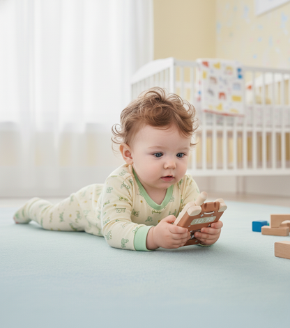 Pure Joy Wooden Flip Phone – Pretend Play Smartphone