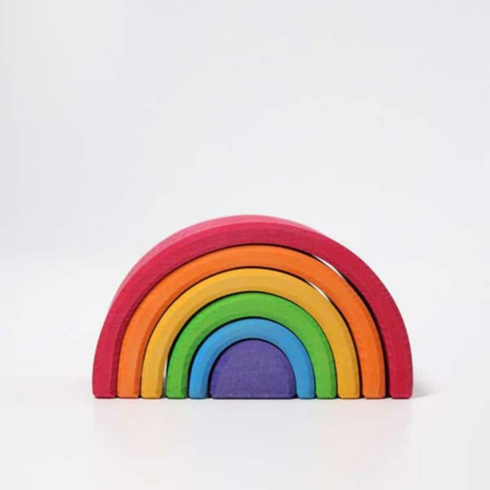 Wooden Rainbow Toy | Creative Stacking Set