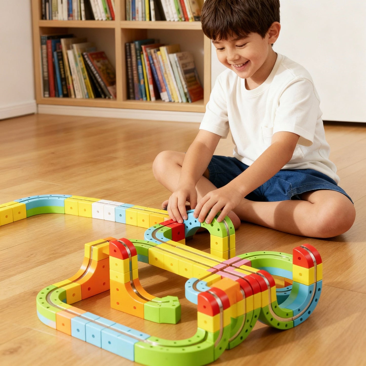 Pure Joy Gravity Rail Builder Set