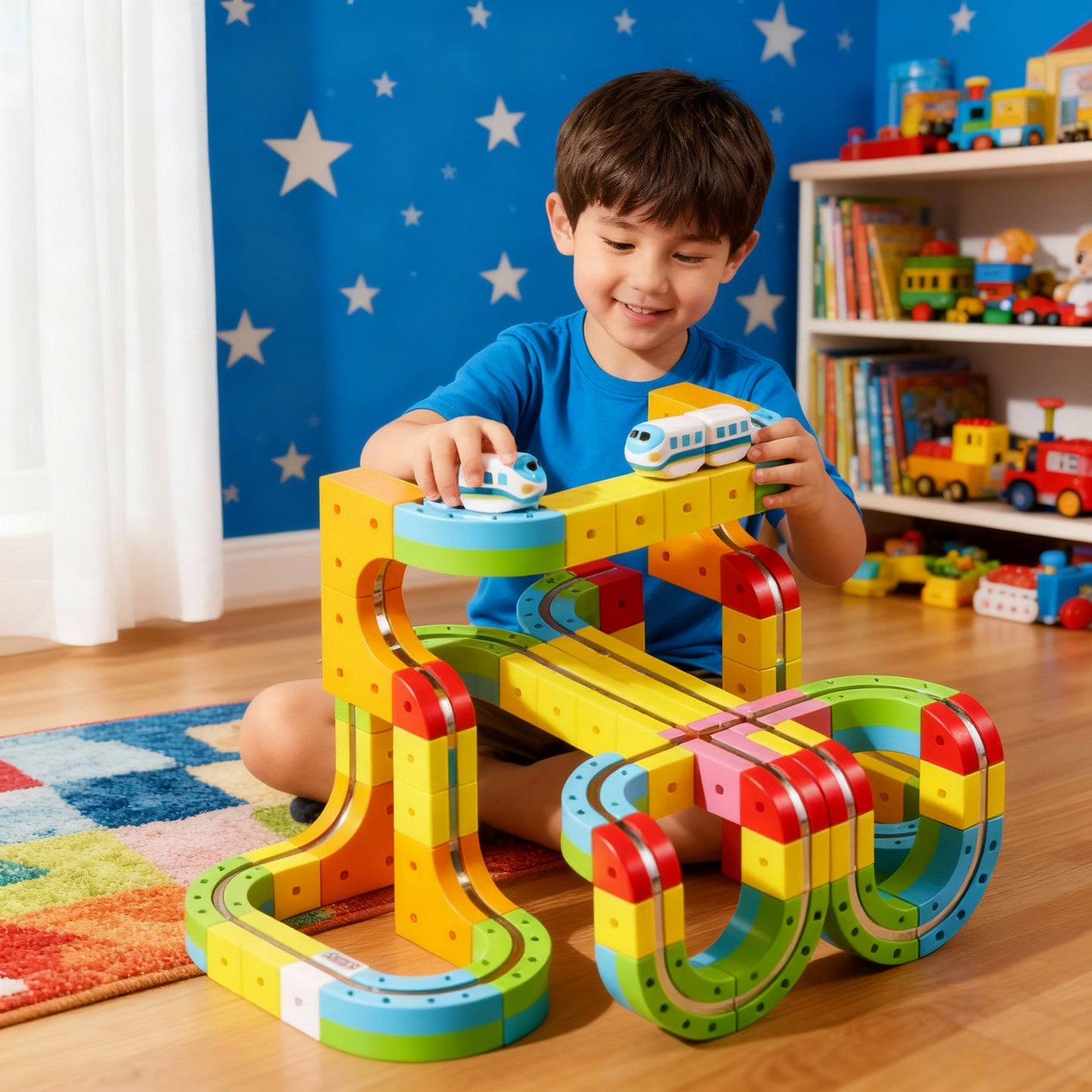 Pure Joy Gravity Rail Builder Set