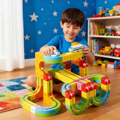 Pure Joy Gravity Rail Builder Set