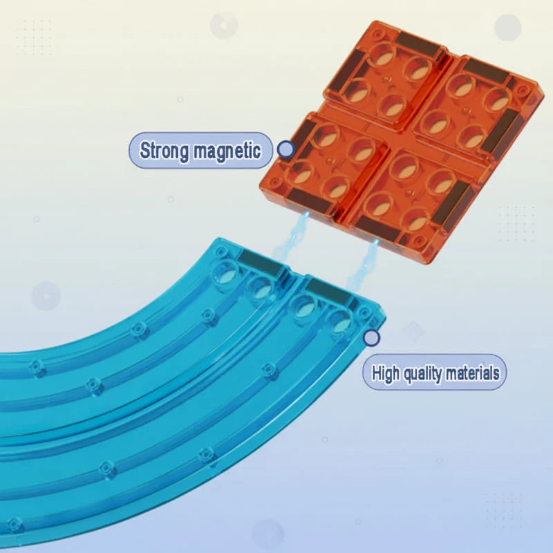 Pure Joy SmartTrack™ – Magnetic Building & Electric Track Set