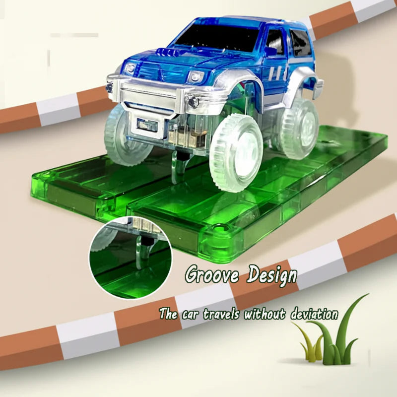 Pure Joy SmartTrack™ – Magnetic Building & Electric Track Set