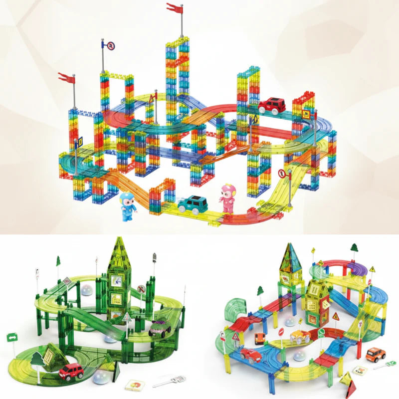 Pure Joy SmartTrack™ – Magnetic Building & Electric Track Set