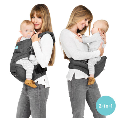 Pure Joy GrowTogether™ – 2-in-1 Baby Carrier & Hip Seat
