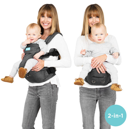 Pure Joy GrowTogether™ – 2-in-1 Baby Carrier & Hip Seat