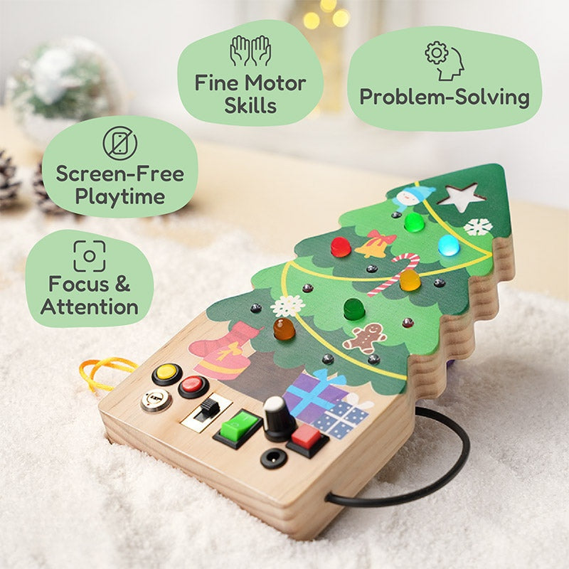 Montessori Christmas Switch Board
