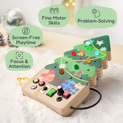 Montessori Christmas Switch Board