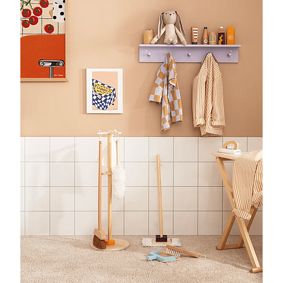 Little Helper Wooden Cleaning Set – 6-Piece Play Kit