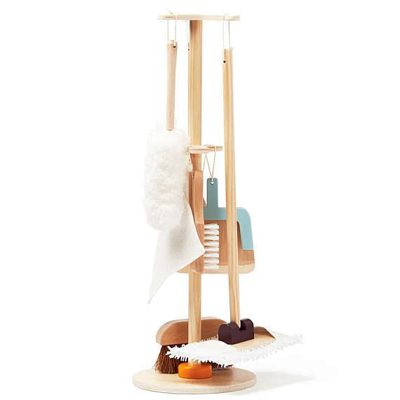 Little Helper Wooden Cleaning Set – 6-Piece Play Kit