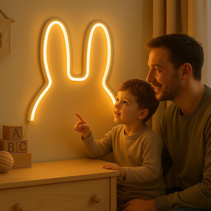 Pure Joy Bunny Night Light